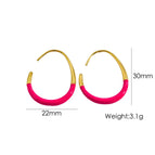 [Small] Dark Pink-Gold