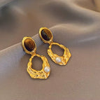 Hong Kong Style Pearl Earrings