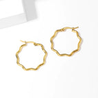 Gold / 2.8cm/3cm Geometric Multilateral