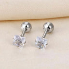 Silver / 3mm Pair