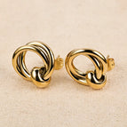 Gold / 0.8*11-15.4*16.3mm Twisted Wire