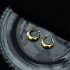 Short Crescent K Gold