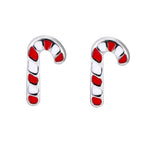 A138-33 Red and White Crutch