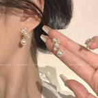 Mosaic Pearl Zircon【E0199 Silver Needle】