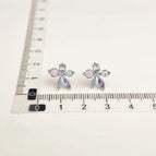 Colorful Zircon Flower-Silver Needle