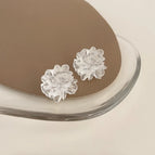 White Transparent Flowers