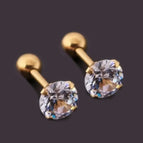 Gold / 8mm Pair