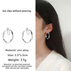 15#A Pair of Mosquito Coil Ear Clips