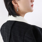 F048-Steel Earrings