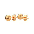 Rose Gold / Glossy Ball 6mm
