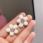 White Non-Piercing Ear Clip