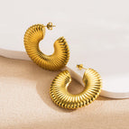 4cm Striped round