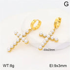 33 * 23mm / Gold / 1 Pair/Package
