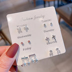 E1555-1 / Week Earrings Suit