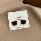 ZXW04 [Coffee Color] Little Bear Head
