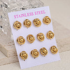 Ed89 / Gold / 6 Pairs/Card