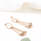 Rose Gold Eardrops