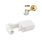 Gold 3mm Zircon