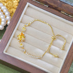 Butterfly Yellow Zircon Bracelet