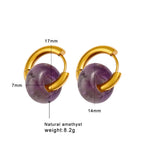 Ck861 Natural Amethyst Abacus