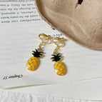 26 # Ear Clip-Pineapple Tassel