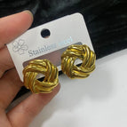 Gold Large Earrings84 / 18k