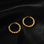 E112 Broken Silver Ear Clip-Gold