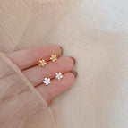 Five petal flower【Silver】