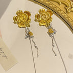 20# Rose Butterfly Studs (Aa2631)