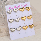 Love Ed101 / Gold+Silver / 6 Pairs/Card