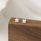 White Four-leaf Clover/1 Pair