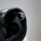 A1043 Purple Curved Snake