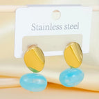 Auricular Needle 0.8 / Blue Lantern Resin / 1 Pair/Package