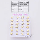 11.8x10.5mm / Star / 12 Pairs/Package