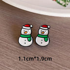 Snowman 925 Silver Needle