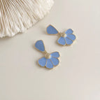 Blue Daisy-Silver Needle