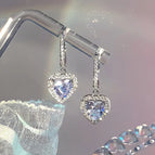 Heart-shaped Full Diamond [White Zirconia]