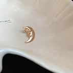 Ear Clip-Golden-Moon