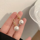38# Geometric Pearl【E0199 Silver Needle】