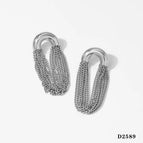 Silver Earrings D2589