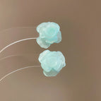 47# Silver Needle-Blue-rose flower