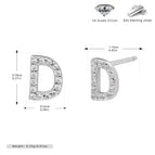 Platinum-Plated-D / 925 Silver