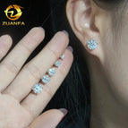 Silver / 5.5mm (0.6ct)