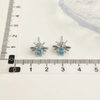 Bee Zircon-Silver Needle