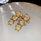 113# Silver Needle-Golden Flower Tassel
