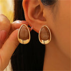 04 KC Gold Coffee X894 (Alloy) / 1 Pair