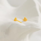 Yellow Heart/1 Pair