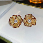 Silver Needle-gold-red (real Gold Plating)