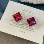 3450 Rose Red 925 Silver Needle