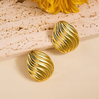 ED227 Earrings Gold